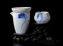 Набор посуды для чайной церемонии # 21252 гайвань - 110 мл гундаобэй - 200 мл 6 пиал по 45 мл чайное сито